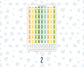 Hobonichi Weeks Weekly Date Covers | Hobonichi Weeks Date Stickers | Weekly Date Headers | Functional Planner Stickers