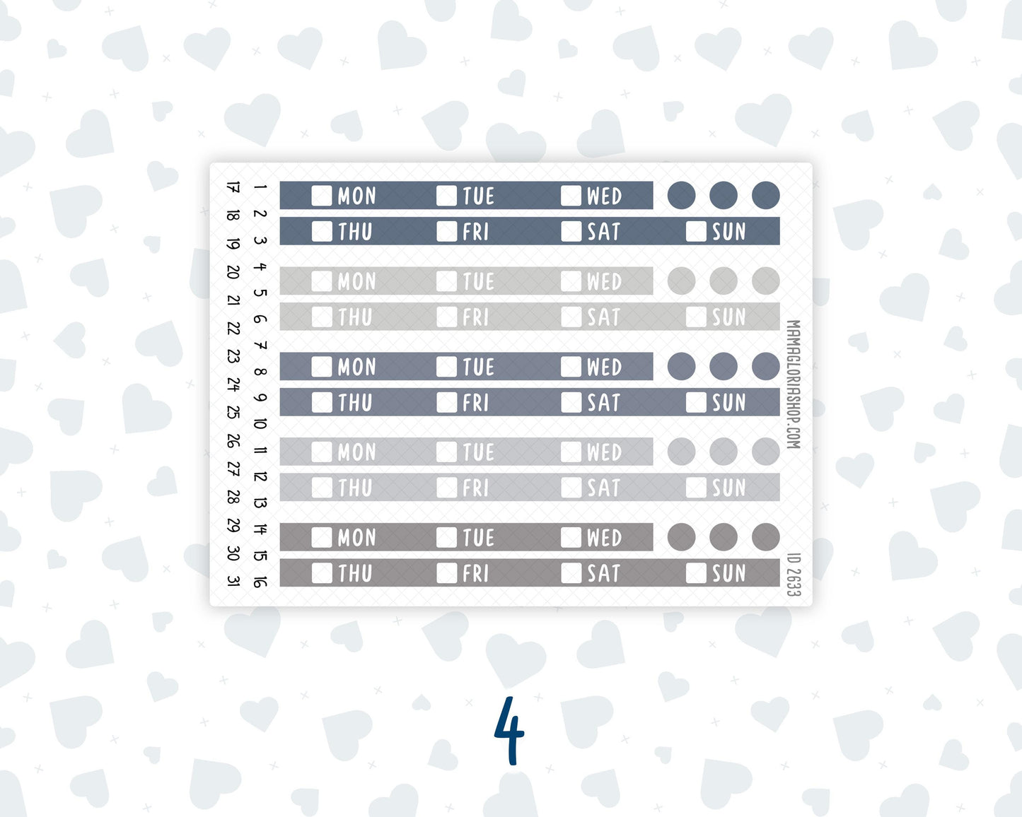 Hobonichi Cousin Weekly Date Covers | A5 Weekly Date Stickers | Hobonichi Cousin Weekly Headers | Functional Planner Stickers