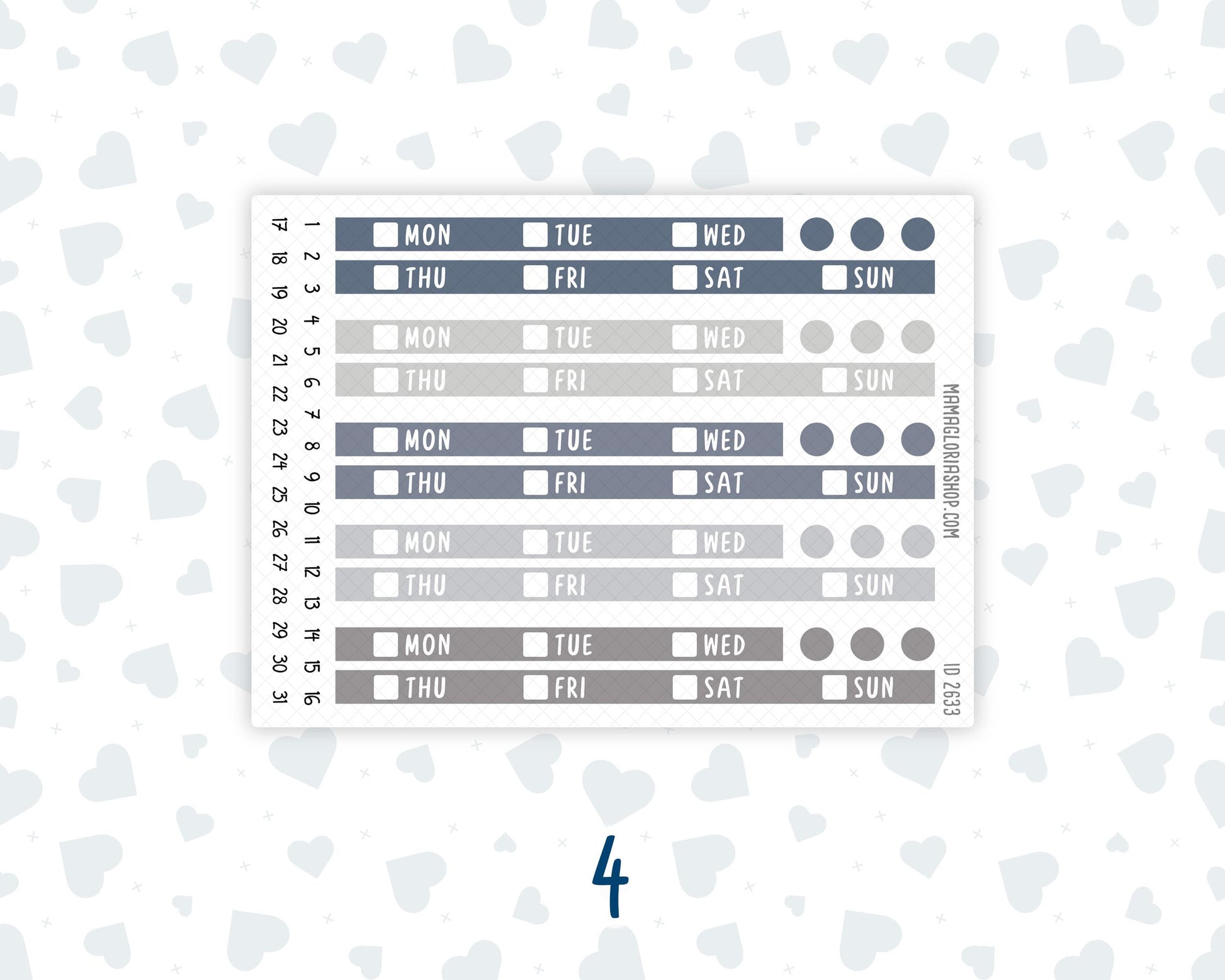 Hobonichi Cousin Weekly Date Covers | A5 Weekly Date Stickers | Hobonichi Cousin Weekly Headers | Functional Planner Stickers