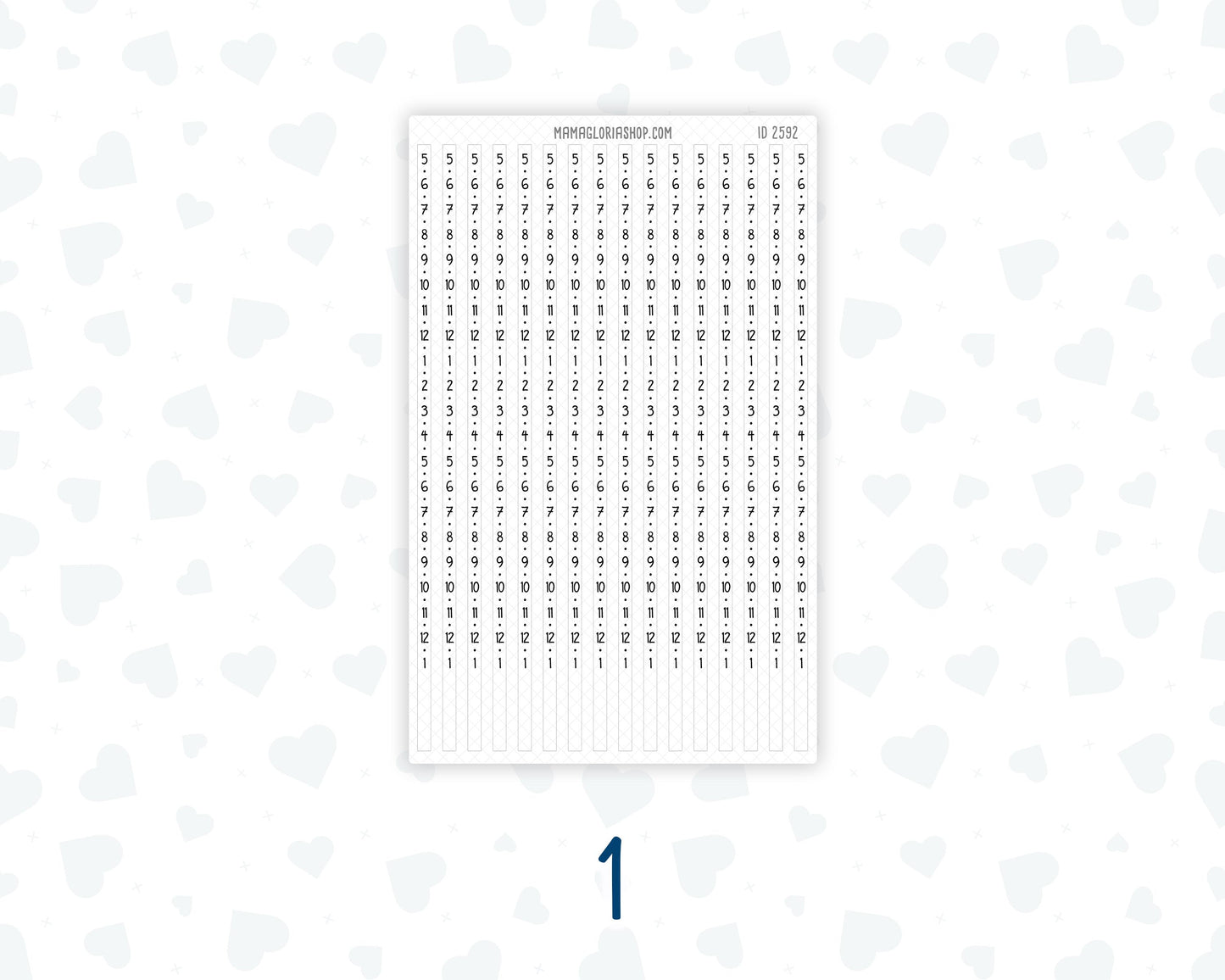 Hobonichi Cousin Time Strips | A5 Weekly Timeline Stickers | Hourly Schedule Labels | Time Blocking Planner Stickers
