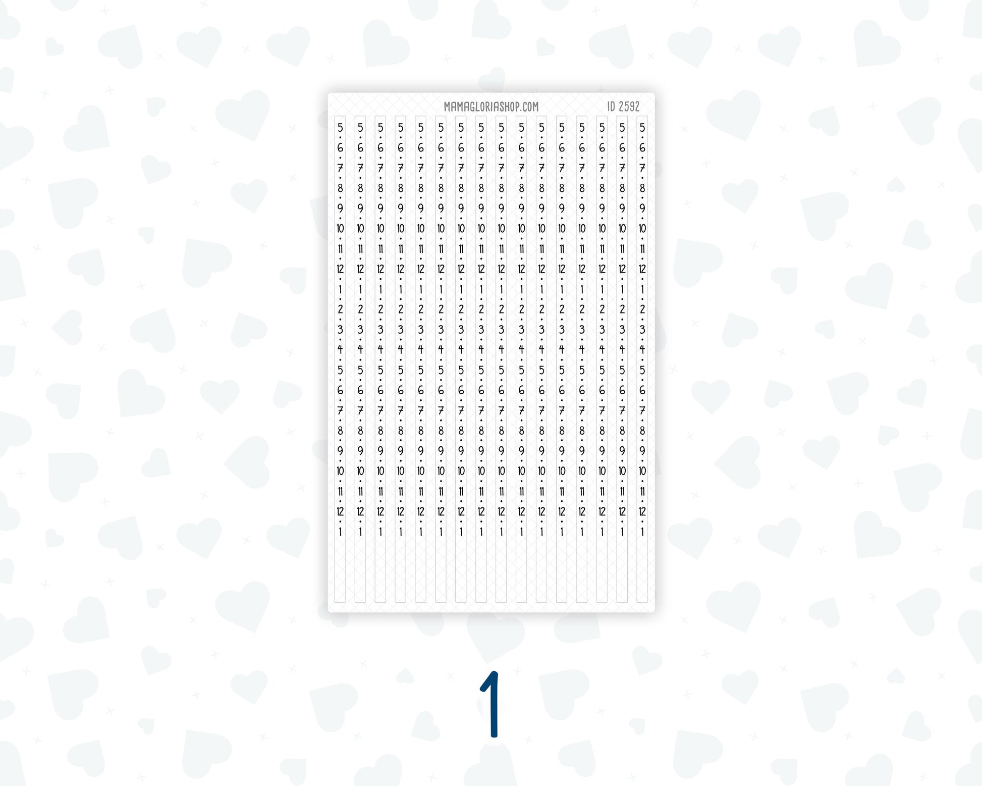 Hobonichi Cousin Time Strips | A5 Weekly Timeline Stickers | Hourly Schedule Labels | Time Blocking Planner Stickers