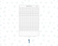 Hobonichi Cousin Time Strips | A5 Weekly Timeline Stickers | Hourly Schedule Labels | Time Blocking Planner Stickers
