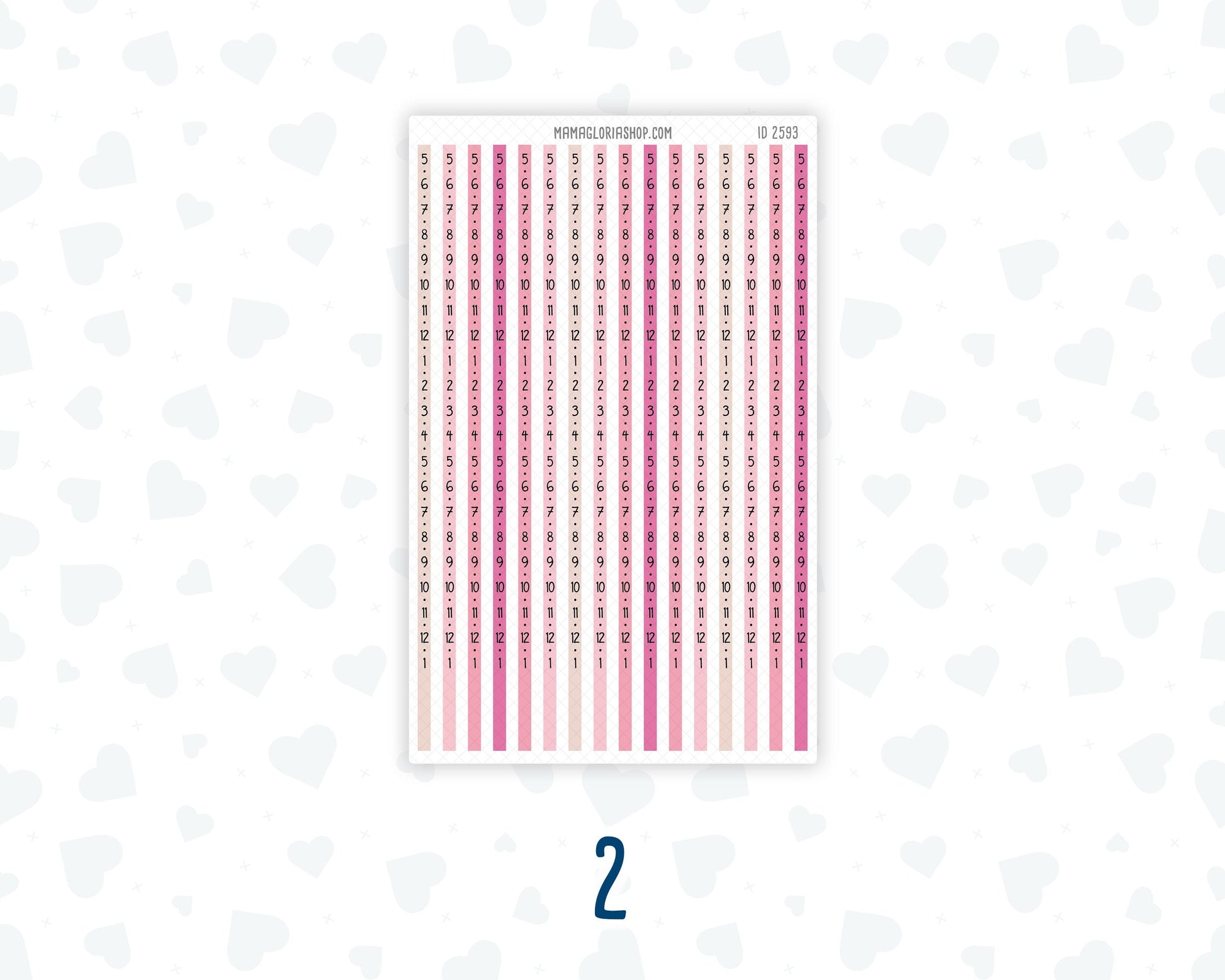 Hobonichi Cousin Time Strips | A5 Weekly Timeline Stickers | Hourly Schedule Labels | Time Blocking Planner Stickers