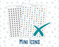 Canceled - X Mark - No Spend - No Buy - Planner Icon Sticker
