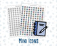 Notes - Notebook - Memo - Journal - Planner Icon Sticker