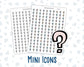 Question - Question Mark - Decision - Unsure - Planner Icon Sticker