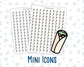 Burrito - Wrap - Lunch - Meal Planning - Planner Icon Sticker