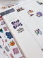 Bookish Life Sticker Pack | Reading Journal Stickers | Book Lover Planner Stickers | Cozy Reading Stickers
