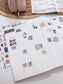 Bookish Life Sticker Pack | Reading Journal Stickers | Book Lover Planner Stickers | Cozy Reading Stickers