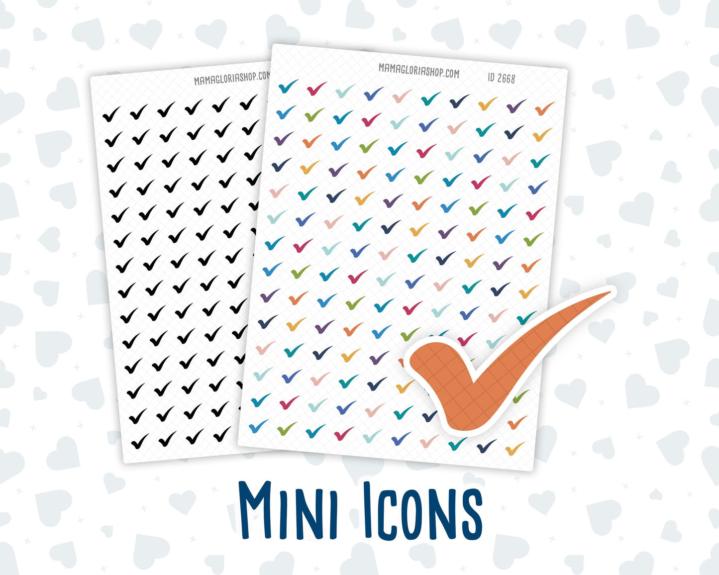 Completed - Check Mark - Done - Task Complete - Planner Icon Sticker