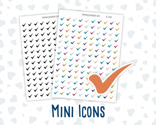 Completed - Check Mark - Done - Task Complete - Planner Icon Sticker