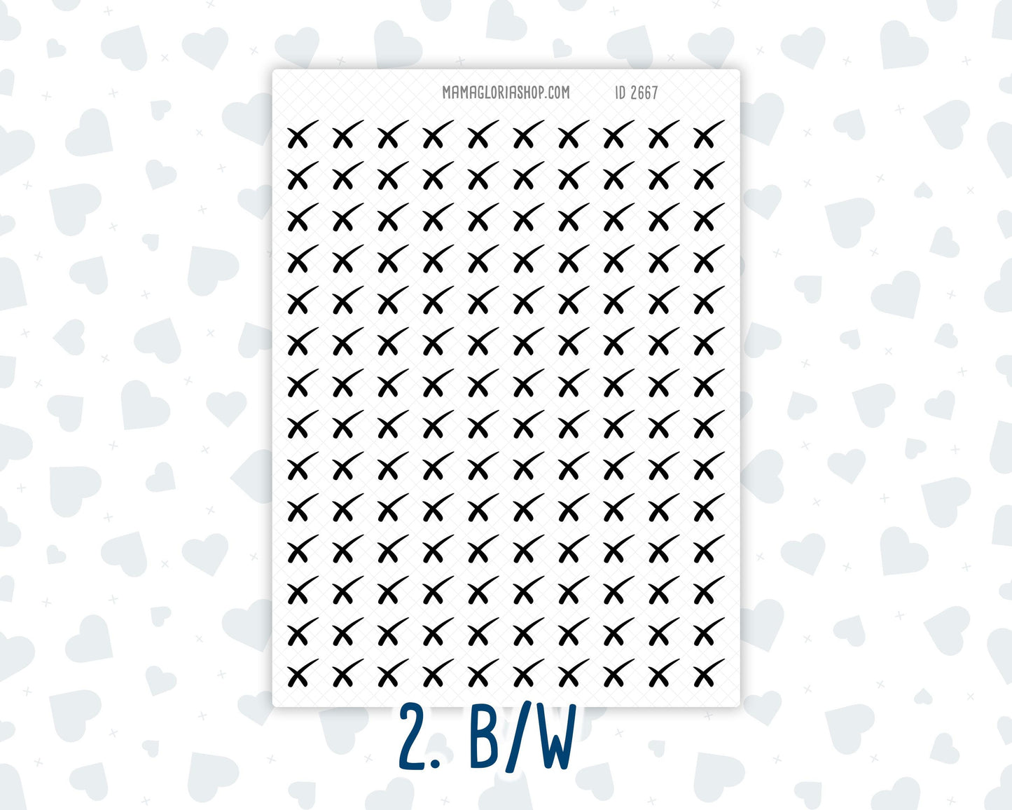 Canceled - X Mark - No Spend - No Buy - Planner Icon Sticker