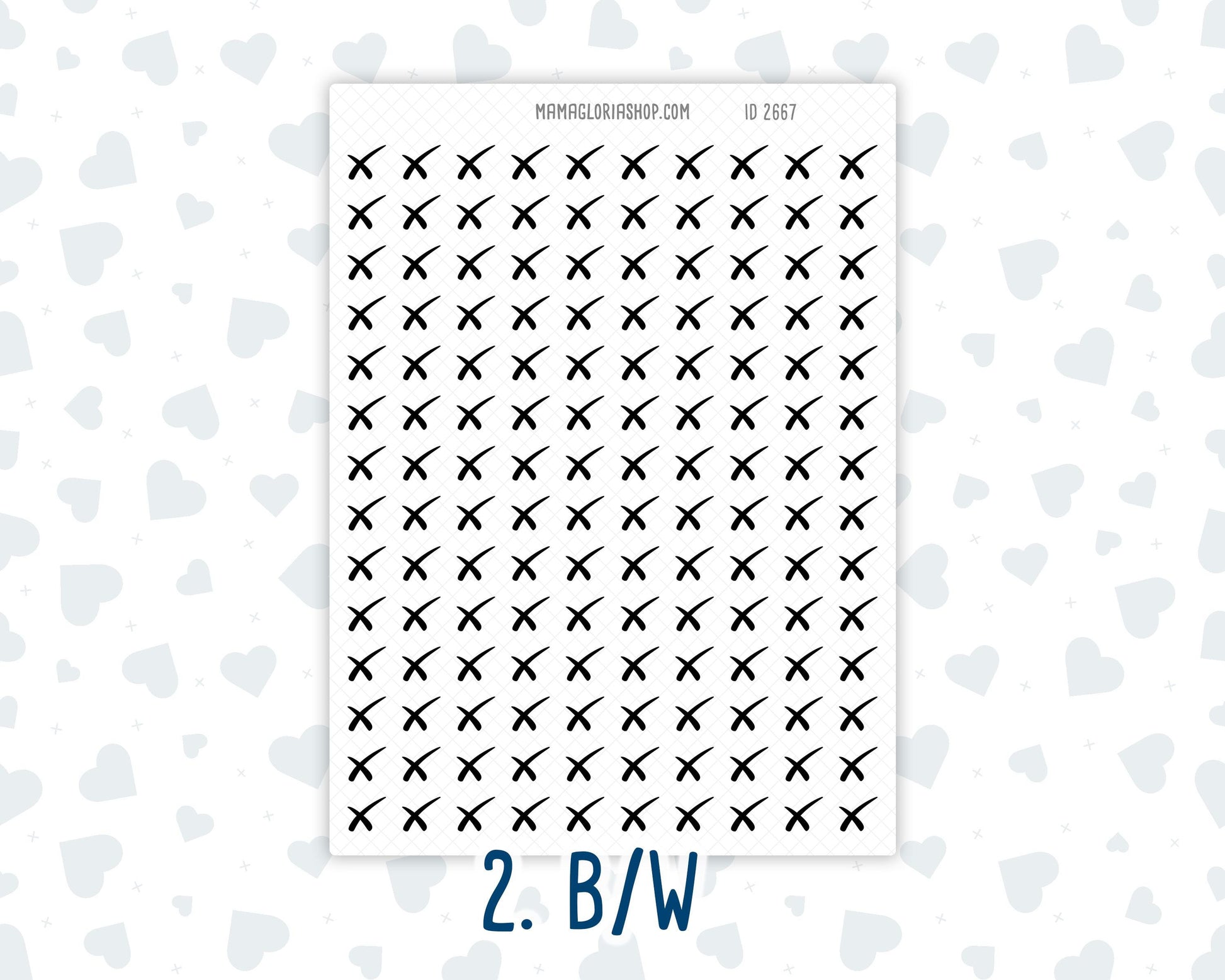 Canceled - X Mark - No Spend - No Buy - Planner Icon Sticker