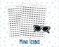 Sunglasses - Sunny Day - Summer - Vacation - Planner Icon Sticker