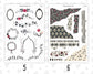 Gothic October - Halloween Planner Stickers, 9 Sheet Clipart Bundle, Victorian Dark Academia Journal Stickers
