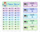 Working time tracker for planners, ID 0539/0540/0541