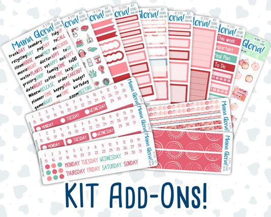 Kit 0080 Add Ons  - Apple Picking - September - Planner Stickers - Kit 2022