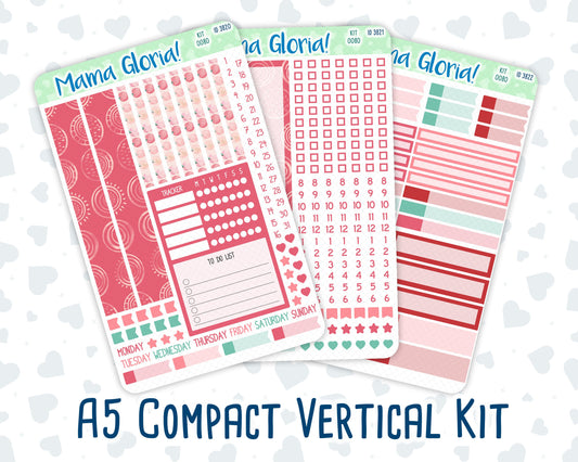 Kit 0080 - A5 Compact Vertical - Apple Picking - September Weekly