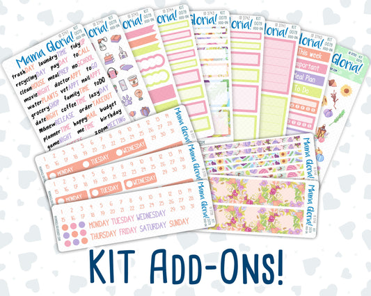 Kit 0079 Add Ons  - Harvest Festival - September - Planner Stickers - Kit 2022