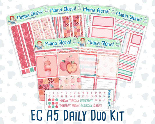 Kit 0080 - A5 Daily Duo - Apple Picking  - September Weekly