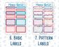 Kit 0087 Add Ons  - Splash - November - Planner Stickers - Kit 2022