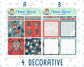 Kit 0093 - A5 Daily Duo - Merry x-mas - December Weekly