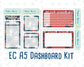 Kit 0093 -A5 - Merry x-mas - December - Winter - Notes Pages - Dashboard Kit - Productivity Page