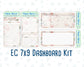 Kit 0095 -7x9 - Dreams Come True- December - Winter - Notes Pages - Dashboard Kit - Productivity Page