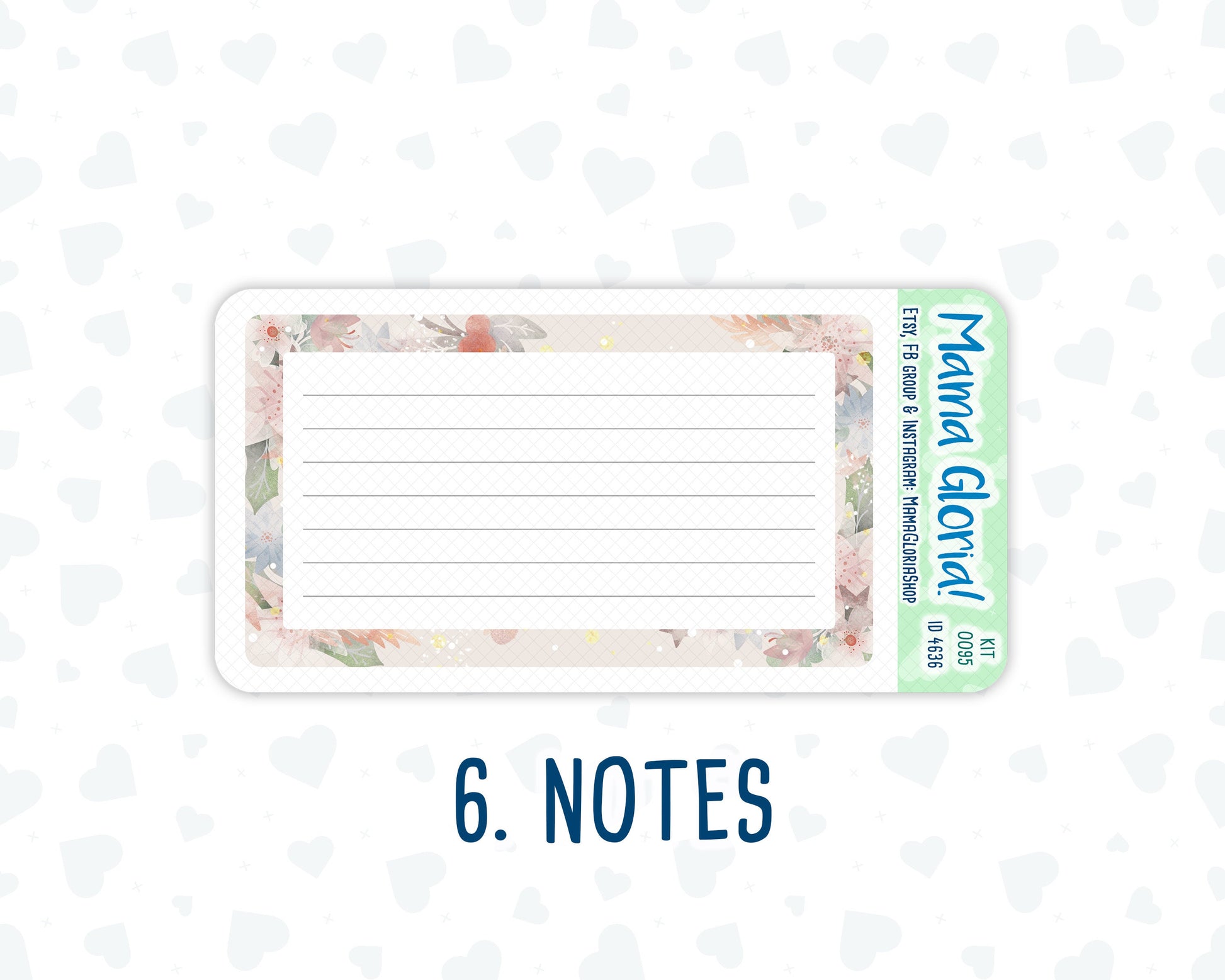 Kit 0095 -A5 - Dreams Come True - December - Winter - Notes Pages - Dashboard Kit - Productivity Page