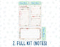 Kit 0095 -A5 - Dreams Come True - December - Winter - Notes Pages - Dashboard Kit - Productivity Page