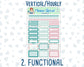 Kit 0096 -7x9 - Winter Mood   - January- Winter - Weekly Kit For Vertical And Hourly EC Planners