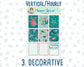 Kit 0096 -7x9 - Winter Mood   - January- Winter - Weekly Kit For Vertical And Hourly EC Planners