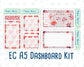 Kit 0101 -A5 - You And I- February- Winter - Notes Pages - Dashboard Kit - Productivity Page