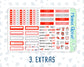 Kit 0102 - 7x9 - You And I -February- Winter- Weekly Kit For EC Horizontal Planners