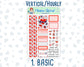 Kit 0102 -7x9 - You And I- February- Winter - Weekly Kit For Vertical And Hourly EC Planners