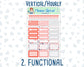 Kit 0102 -7x9 - You And I- February- Winter - Weekly Kit For Vertical And Hourly EC Planners