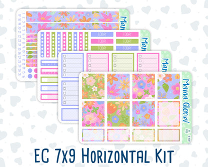 Kit 0105 - 7x9 - Early Spring-March- Spring- Weekly Kit For EC Horizontal Planners