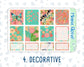 Kit 0106 - 7x9 - Butterfly Mood-March- Spring- Weekly Kit For EC Horizontal Planners