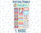 Kit 0109 -7x9 - Smile- April- Spring - Weekly Kit For Vertical And Hourly EC Planners