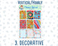 Kit 0109 -7x9 - Smile- April- Spring - Weekly Kit For Vertical And Hourly EC Planners