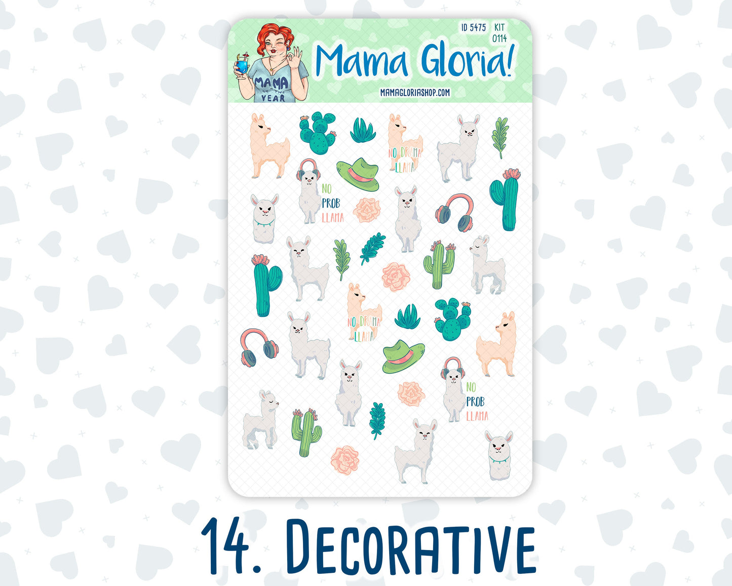 Kit 0114 Add Ons  - Highland Harmony- May- Planner Stickers - Kit 2023