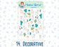 Kit 0114 Add Ons  - Highland Harmony- May- Planner Stickers - Kit 2023