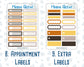 Kit 0115 Add Ons  - Honey Buzz - May- Planner Stickers - Kit 2023