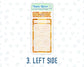 Kit 0115-A5 - Honey Buzz- May- Spring- Notes Pages - Dashboard Kit - Productivity Page