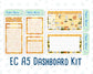 Kit 0115-A5 - Honey Buzz- May- Spring- Notes Pages - Dashboard Kit - Productivity Page