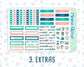 Kit 0114- 7x9 - Highland Harmony-May- Spring- Weekly Kit For EC Horizontal Planners