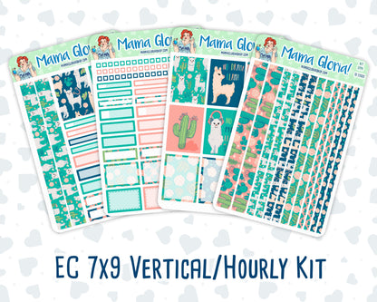 Kit 0114 -7x9 - Highland Harmony- May- Spring - Weekly Kit For Vertical And Hourly EC Planners