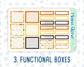 Kit 0115 -7x9 - Monthly - Honey Buzz- May- Spring- For EC Planners