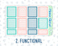 Kit 0114- 7x9 - Highland Harmony-May- Spring- Weekly Kit For EC Horizontal Planners