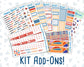 Kit 0130 Add Ons  - Mosaic Magic- September- Planner Stickers - Kit 2023